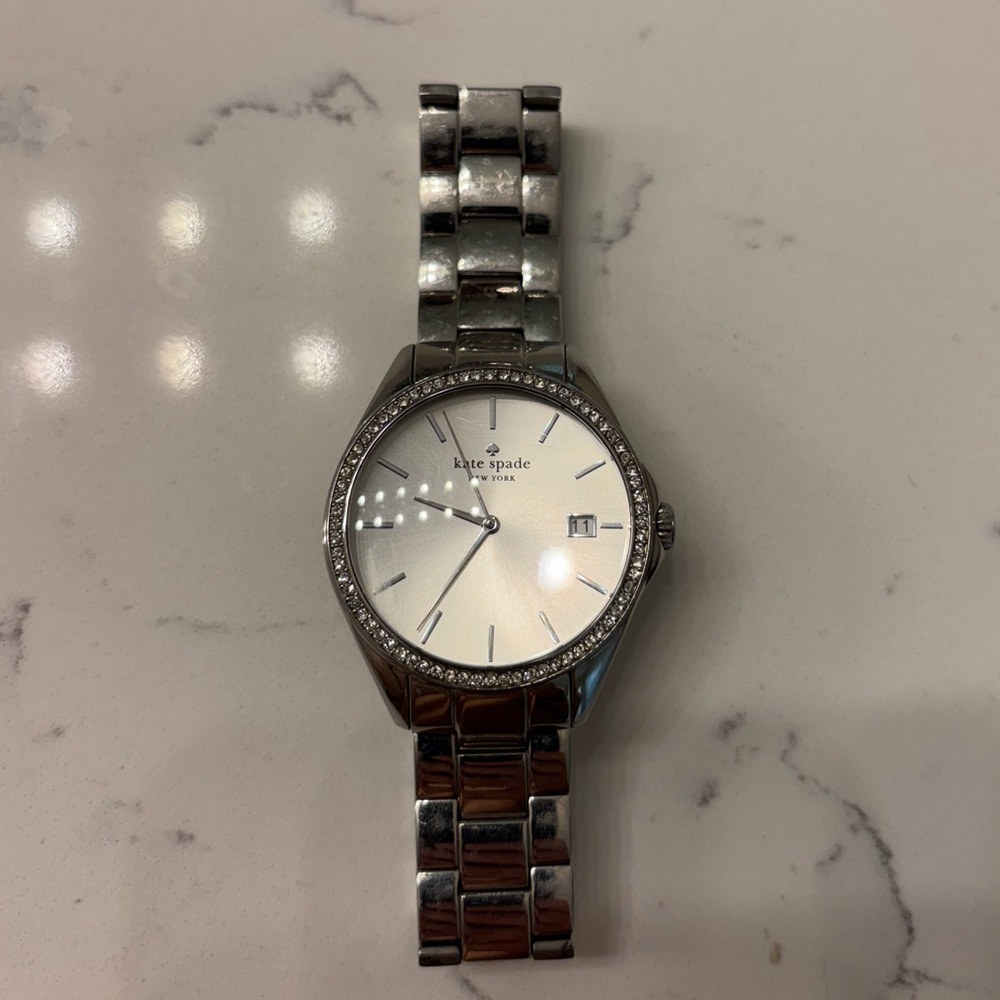 Kate spade watch with crystal bezel